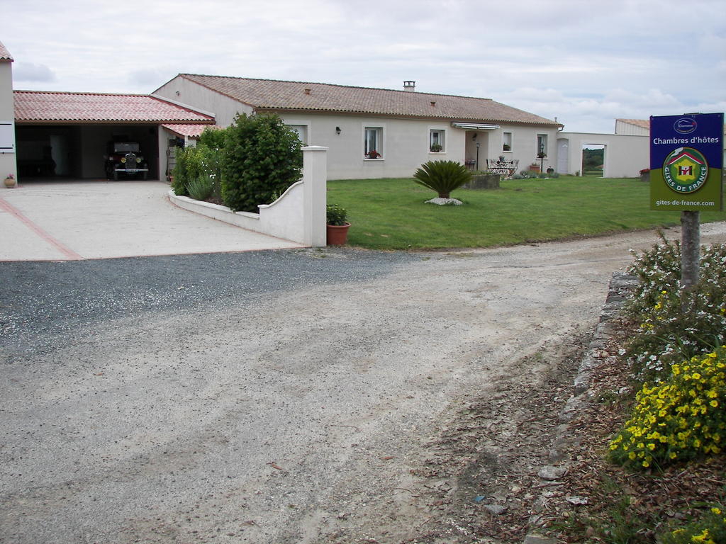 Chambre D'Hotes Les Ormeaux Saint-Georges-des-Côteaux Eksteriør bilde